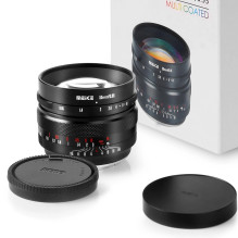 Objektyvas - Meike MK 50mm f / 0.95 Canon RF mount Metal Body Objektyvas - Meike MK 50mm f / 0.95 Canon RF mount Metal Body