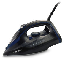 Esperanza EHI012 Steam iron, ceramic soleplate, black, 2600W