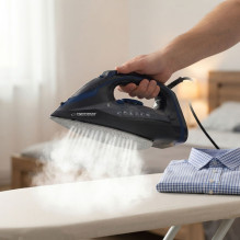 Esperanza EHI012 Steam iron, ceramic soleplate, black, 2600W