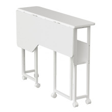 Maclean Folding Desk / Table, White, Mobile, 100x73 cm, max. 50 kg, Corner, L-Shaped, MC-126 L / W Maclean Folding Desk / Table, White, Mobile, 100x73 cm, max. 50 kg, Corner, L-Shaped, MC-126 L / W