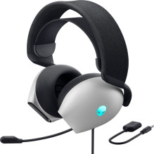 Dell Alienware Wired Gaming Headset - AW520H (Lunar Light) Dell Alienware Wired Gaming Headset - AW520H (Lunar Light)