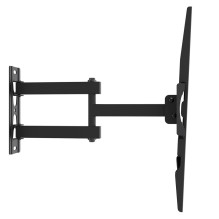Maclean TV Mount / Bracket, max VESA 400x400, 32-55", up to 30 kg, black, tilt adjustment +2°--10° and swivel adjus Maclean TV Mount / Bracket, max VESA 400x400, 32-55", up to 30 kg, black, tilt adjustment +2°--10° and swivel adjus