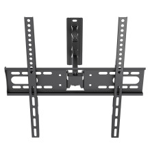 Maclean TV Mount / Bracket, max VESA 400x400, 32-55", up to 30 kg, black, tilt adjustment +2°--10° and swivel adjus Maclean TV Mount / Bracket, max VESA 400x400, 32-55", up to 30 kg, black, tilt adjustment +2°--10° and swivel adjus