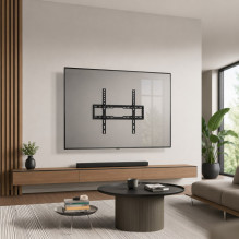 Maclean TV Mount / Bracket, max VESA 600x400, 37-86", up to 45 kg, black, tilt adjustment 0°-8°, MC-188 Maclean TV Mount / Bracket, max VESA 600x400, 37-86", up to 45 kg, black, tilt adjustment 0°-8°, MC-188