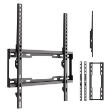 Maclean TV Mount / Bracket, max VESA 400x400, 32-75", up to 45 kg, black, tilt adjustment 0°-8°, MC-187 Maclean TV Mount / Bracket, max VESA 400x400, 32-75", up to 45 kg, black, tilt adjustment 0°-8°, MC-187