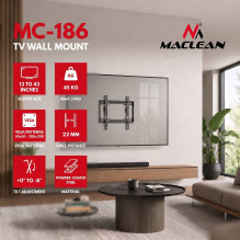 Maclean TV Mount / Bracket,...