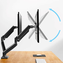 HQ LCD TV mount 17"-32" for desk with double joint HQ LCD TV mount 17"-32" for desk with double joint