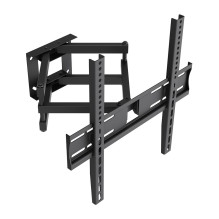 Maclean TV Mount / Bracket, max VESA 400x400, 32-70", up to 40 kg, black, tilt adjustment +12°--12° and swivel adju Maclean TV Mount / Bracket, max VESA 400x400, 32-70", up to 40 kg, black, tilt adjustment +12°--12° and swivel adju