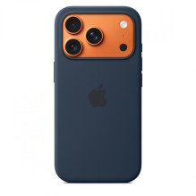 Apple iPhone 17 Pro silikoninis dėklas su MagSafe (mitternacht) Apple iPhone 17 Pro silikoninis dėklas su MagSafe (mitternacht)