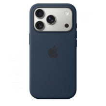 Apple iPhone 17 Pro silikoninis dėklas su MagSafe (mitternacht) Apple iPhone 17 Pro silikoninis dėklas su MagSafe (mitternacht)