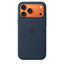 Apple Silicone Case mit MagSafe für iPhone 17 Pro Max Mitternacht