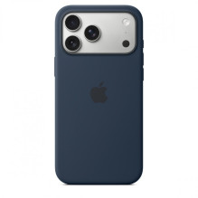 Apple Silicone Case mit MagSafe für iPhone 17 Pro Max Mitternacht