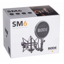 Mikrofono Priedas - RØDE SM6 133x210x210mm 682g Juodas Mikrofono Priedas - RØDE SM6 133x210x210mm 682g Juodas