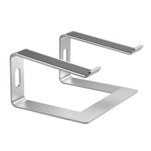 Laptop Stand - Gembird Aluminum, Silver Stand Laptop Stand - Gembird Aluminum, Silver Stand