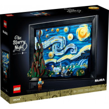 LEGO 21333 Ideas Vincent van Gogh ? Sternennacht (3D-Nachbildung des Meisterwerks von van Gogh)