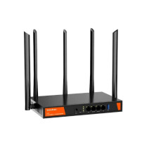 „Tenda W30E AX3000“ belaidis maršrutizatorius Gigabito eternetas Dviejų dažnių (2,4 GHz / 5 GHz) Juodas „Tenda W30E AX3000“ belaidis maršrutizatorius Gigabito eternetas Dviejų dažnių (2,4 GHz / 5 GHz) Juodas