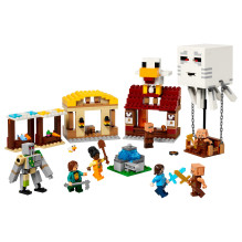 LEGO Minecraft The Ghast Balloon Village Attack