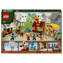 LEGO Minecraft The Ghast Balloon Village Attack