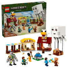 LEGO Minecraft The Ghast Balloon Village Attack