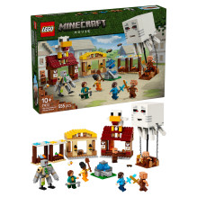 LEGO Minecraft The Ghast Balloon Village Attack