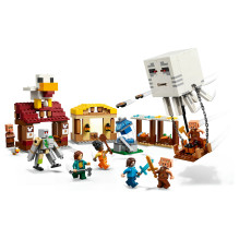 LEGO Minecraft The Ghast Balloon Village Attack
