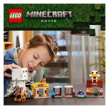 LEGO Minecraft The Ghast Balloon Village Attack