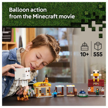 LEGO Minecraft The Ghast Balloon Village Attack