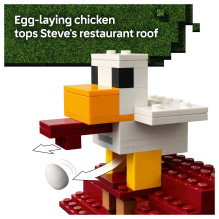 LEGO Minecraft The Ghast Balloon Village Attack