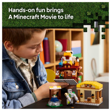 LEGO Minecraft The Ghast Balloon Village Attack