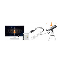 DELOCK Adapterkabel USB Typ-A zu Seriell RS-232 RJ9 / RJ10 mit ESD Schutz Celestron NexStar 2m