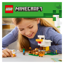 LEGO Minecraft Chicken Farm 21585