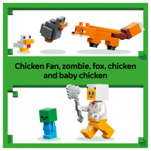 LEGO Minecraft Chicken Farm 21585
