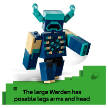 LEGO Minecraft The Warden Encounter