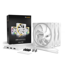 be quiet! Lüfter 140*140*25 Light Wings White PWM (3x)
