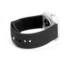 Connect 22mm Silicone Loop Watch Strap (130mm M / L) Black