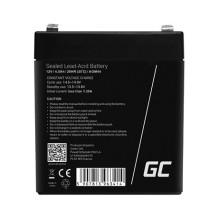 Green Cell Ersatzbatterie AGM44 12V / 4.5Ah Green Cell Ersatzbatterie AGM44 12V / 4.5Ah