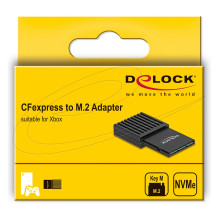 Delock CFexpress to M.2 adapter compatible with Xbox