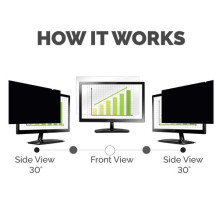 Fellowes 23" privascreen TM privatumą užtikrinantis filtras nešiojamiesiems kompiuteriams ir monitoriams (4807101) Fellowes 23" privascreen TM privatumą užtikrinantis filtras nešiojamiesiems kompiuteriams ir monitoriams (4807101)