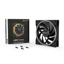 be quiet! LIGHT WINGS 140mm PWM augstas veiktspējas ventilators be quiet! LIGHT WINGS 140mm PWM augstas veiktspējas ventilators