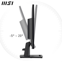 Monitorius - MSI Pro MP245G 24" Full HD IPS 100 Hz Juodas Monitorius - MSI Pro MP245G 24" Full HD IPS 100 Hz Juodas