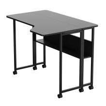 Mobilusis Stalas - Maclean MC-126 L / B Sulankstomas 100 × 73 cm Juoda Mobilusis Stalas - Maclean MC-126 L / B Sulankstomas 100 × 73 cm Juoda
