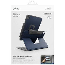 UNIQ Uniq Rovus Snapmount Magnetic 360 Rotating Detachable case for iPad Air 11" 2024 / 2025 / iPad Air 10.9" 