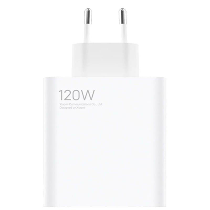 Phone charger Xiaomi USB, USB, white, 120 W