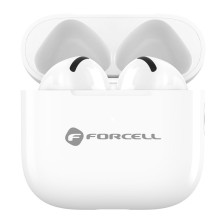 Słuchawki bezprzewodowe TWS FORCELL Core white Słuchawki bezprzewodowe TWS FORCELL Core white