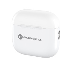 Słuchawki bezprzewodowe TWS FORCELL Core white Słuchawki bezprzewodowe TWS FORCELL Core white