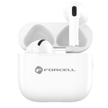 Słuchawki bezprzewodowe TWS FORCELL Core white Słuchawki bezprzewodowe TWS FORCELL Core white