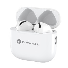 Słuchawki bezprzewodowe TWS FORCELL Core white Słuchawki bezprzewodowe TWS FORCELL Core white