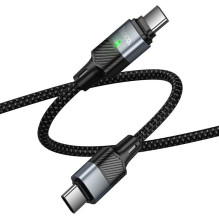 Magnetic Cable USB C to USB C Hoco QC3.0 PD 5A 240W 1,2 m U159 black Magnetic Cable USB C to USB C Hoco QC3.0 PD 5A 240W 1,2 m U159 black