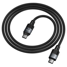 Magnetic Cable USB C to USB C Hoco QC3.0 PD 5A 240W 1,2 m U159 black Magnetic Cable USB C to USB C Hoco QC3.0 PD 5A 240W 1,2 m U159 black