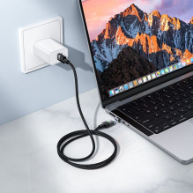 Magnetic Cable USB C to USB C Hoco QC3.0 PD 5A 240W 1,2 m U159 black Magnetic Cable USB C to USB C Hoco QC3.0 PD 5A 240W 1,2 m U159 black